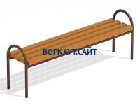 Лавочка парковая МАФ 1603 в Иванове