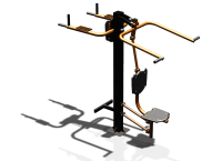 Уличный тренажер "Верхняя тяга Брусья Пресс" УТ339 в Иванове