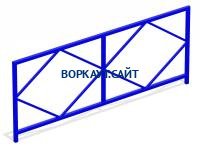 Ограждение площадки МАФ 5001 в Иванове