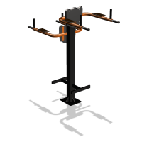 Уличный тренажер  "Брусья-пресс двойной"  УТ202 в Иванове