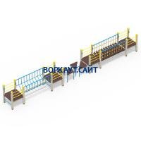 Детский спортивный комплекс Двойной мостик ДСК 3115 в Иванове