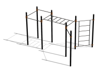 Спортивный комплекс воркаут ВС-117 в Иванове