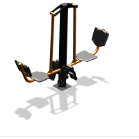 Уличный тренажер  "Жим ногами двойной"  УТ203 в Иванове