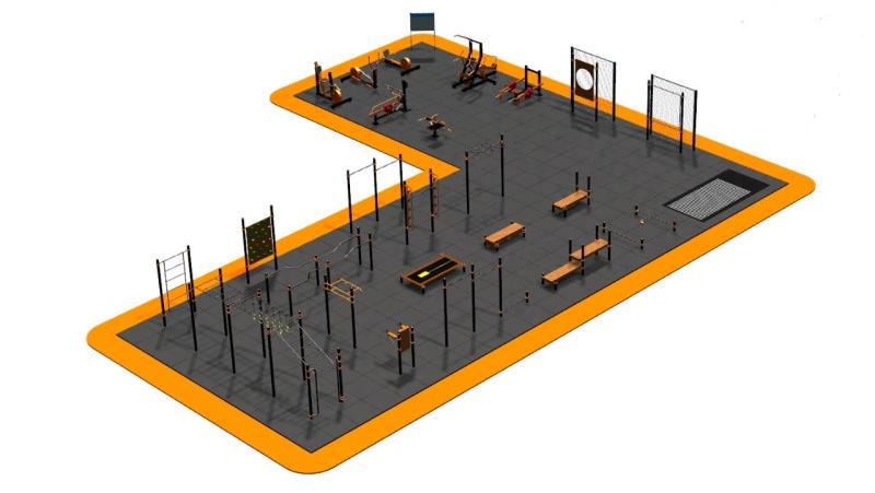 Дизайн проект спортплощадки Угловая в Иванове