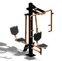 Уличный тренажер "Баттерфляй Жим ног" УТ347 в Иванове