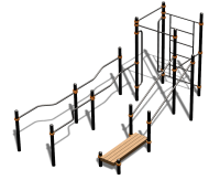 Спортивный комплекс воркаут ВС-194 в Иванове