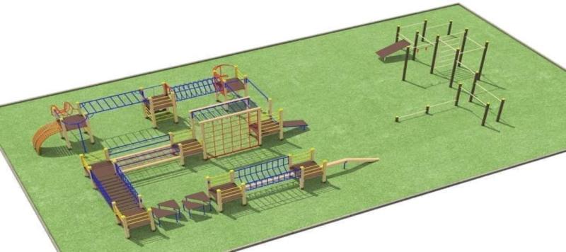 Проект спортплощадки с полосой препятствий - 1 178 100 рублей в Иванове