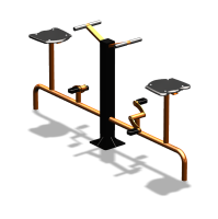 Уличный тренажер  "Вело двойной"   УТ211 в Иванове