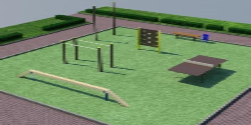 Проект спортплощадки мини спорт  в Иванове