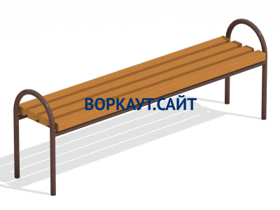 Лавочка парковая МАФ 1603 в Иванове