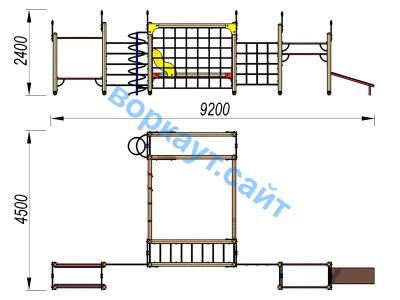 Детский спортивный комплекс ДСК 3102 в Иванове
