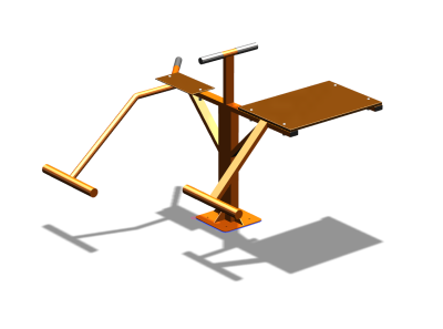 Уличный тренажер "Пресс Гиперэкстензия" УТ327 в Иванове