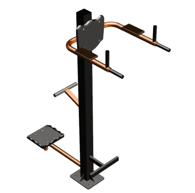 Уличный тренажер "Брусья Пресс Твистер" УТ345 в Иванове