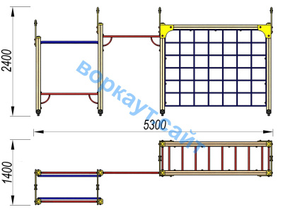 Детский спортивный комплекс Атлет ДСК 3106 в Иванове