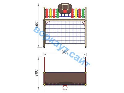 Детский спортивный комплекс ДСК 3101 в Иванове