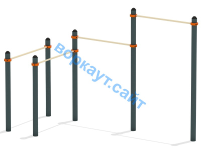 Турник двойной с брусьями ВС-17 в Иванове