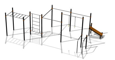 Спортивный комплекс воркаут ВС-153 в Иванове