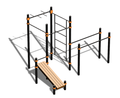 Спортивный комплекс воркаут ВС-91 в Иванове