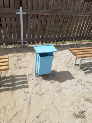 Урна с крышкой МАФ 1631 в Иванове