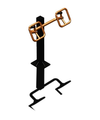 Уличный тренажер "Штурвал одинарный" УТ 122 в Иванове