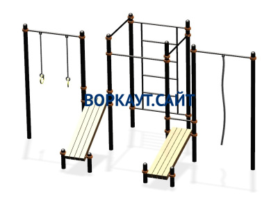 Спортивный комплекс воркаут ВС-44 в Иванове