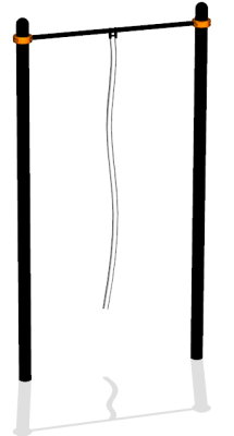 Турник с гимнастическим канатом ВС-34 в Иванове