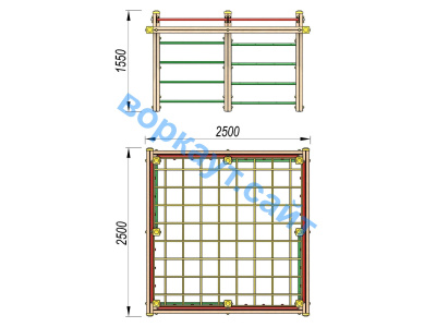 Детский спортивный комплекс ДСК 3109 в Иванове