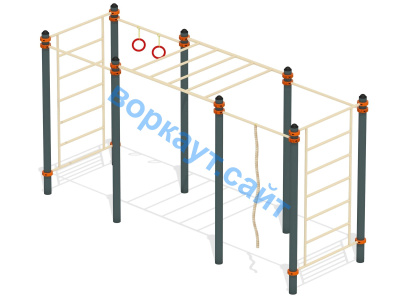 Воркаут комплекс гимнастический  ВС-24 в Иванове