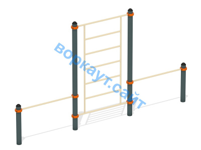 Шведская стенка с перекладинами ВС-13 в Иванове