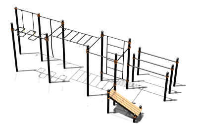 Спортивный комплекс воркаут ВС-77 в Иванове