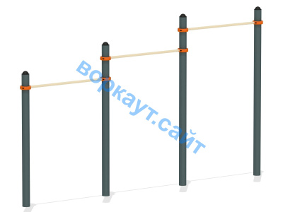 Турник тройной ВС-4 в Иванове