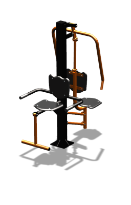 Уличный тренажер "Жим от груди Флекс" УТ324 в Иванове