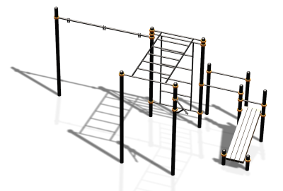 Спортивный комплекс воркаут ВС-87 в Иванове