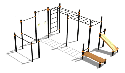 Спортивный комплекс воркаут ВС-71 в Иванове