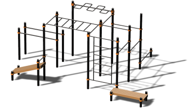 Спортивный комплекс воркаут ВС-141 в Иванове
