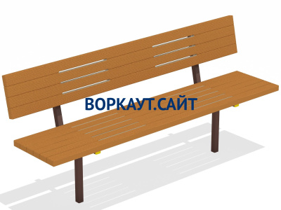 Диван уличный МАФ 1608 в Иванове