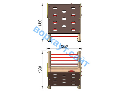 Детский спортивный комплекс ДСК 3202 в Иванове