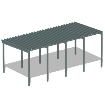 Теневой навес трибун МАФ 4130 в Иванове