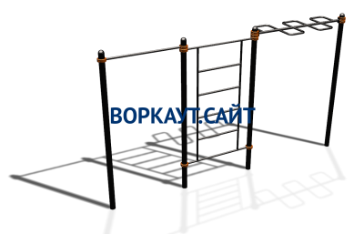 Спортивный комплекс воркаут ВС-129 в Иванове