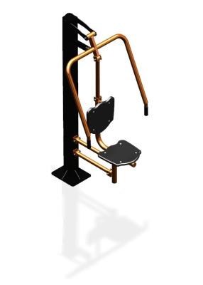 Уличный тренажер "Жим от груди одинарный" УТ 111 в Иванове