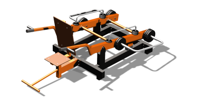 Силовой уличный тренажер  "Трицепс"  УТ424 в Иванове