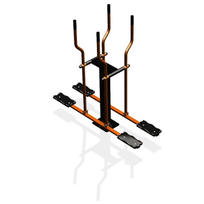 Уличный тренажер  "Лыжи двойные"   УТ210 в Иванове