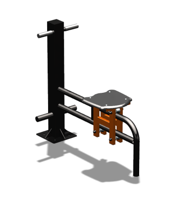 Уличный тренажер "Каталка одинарная" УТ 123 в Иванове
