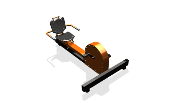 Силовой уличный тренажер  "Велотренажер"  УТ410 в Иванове