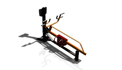 Силовой уличный тренажер  "Гребная тяга"  УТ414 в Иванове