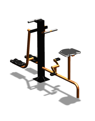 Уличный тренажер "Вело Шпагат" УТ320 в Иванове