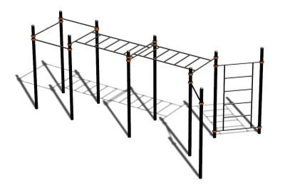 Спортивный комплекс воркаут ВС-118 в Иванове