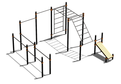 Спортивный комплекс воркаут ВС-146 в Иванове