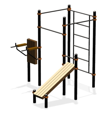 Спортивный комплекс воркаут ВС-64 в Иванове