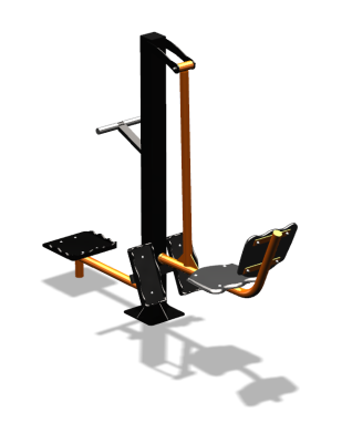 Уличный тренажер "Жим ногами Твистер" УТ305 в Иванове